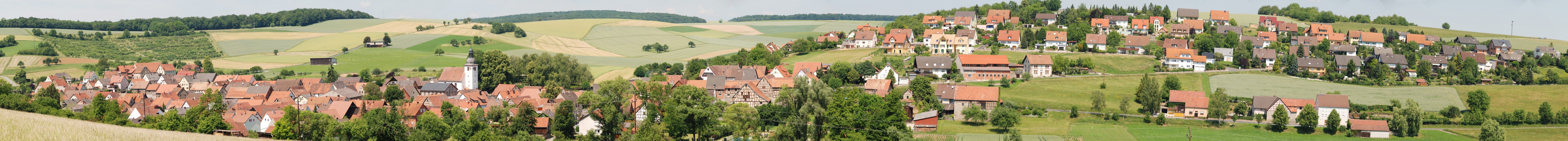 Panorama von Unteraltertheim